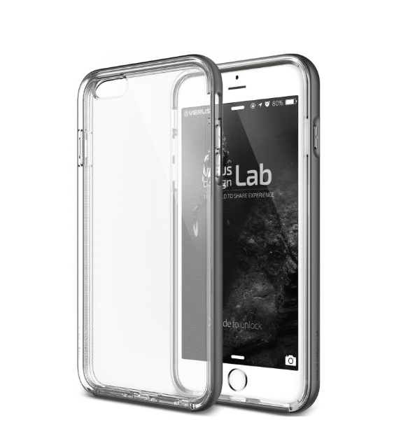 iPhone 6 Case Verus Crystal Bumper steel silver